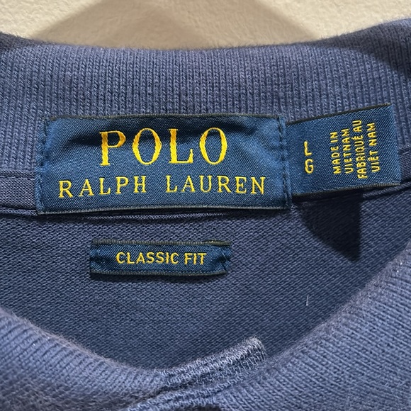 Polo Ralph Lauren Short Sleeved Button Down Golf Shirt Men's L - Picture 4 of 5